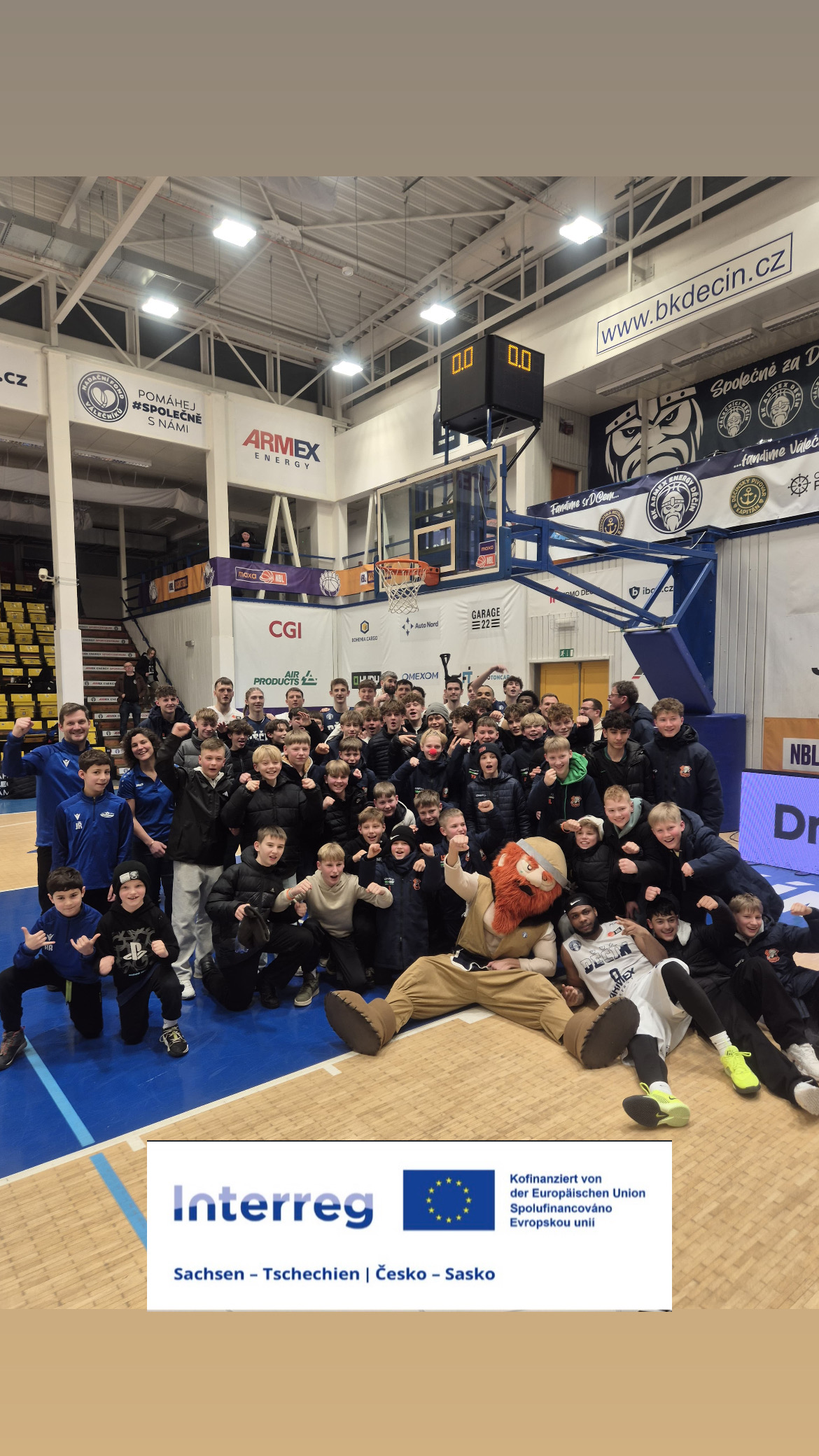 Společná návštěva BK Děčín/ Gemeinsamer Besuch des BK Děčín